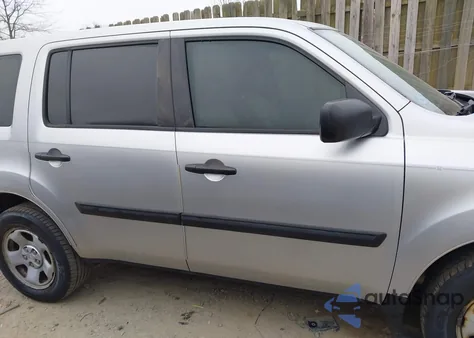 2014 Honda Pilot Lx from USA, damaged, VIN 5FNYF3H27EB002054